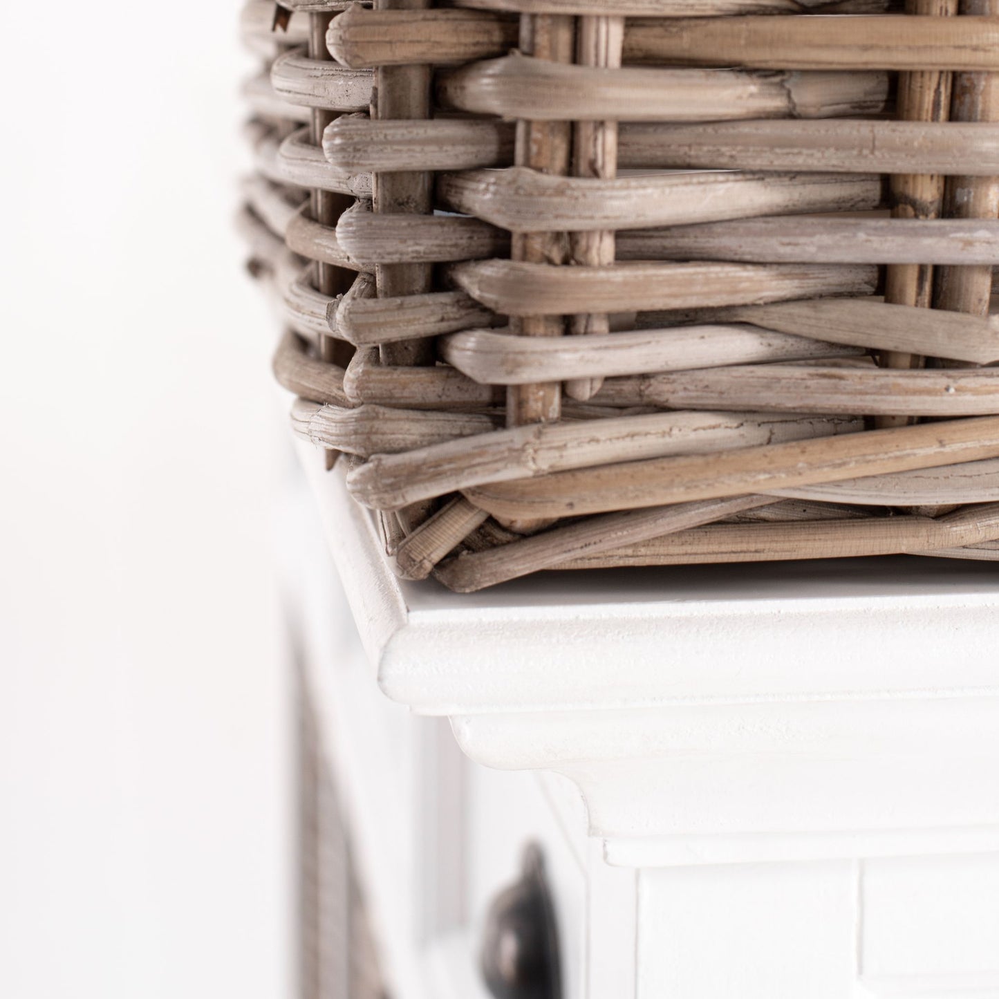 Halifax Classic White 6 Basket Buffet Table