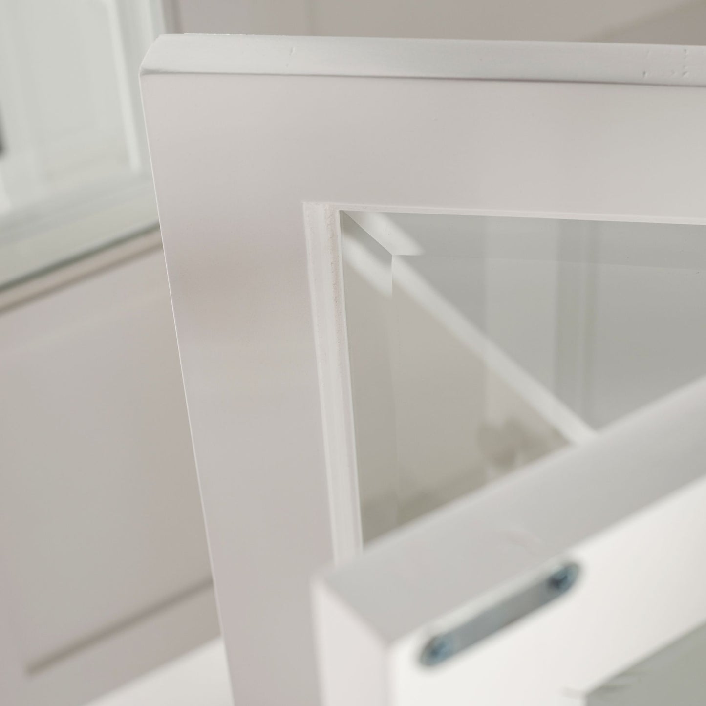 Halifax Classic White 6 Glass Door Buffet Table