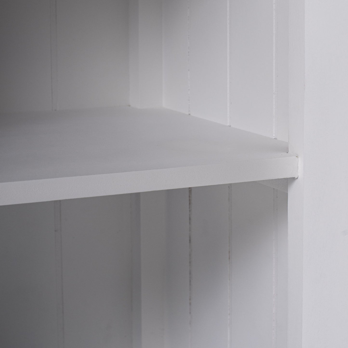 Halifax Classic White Glass Display Buffet Table