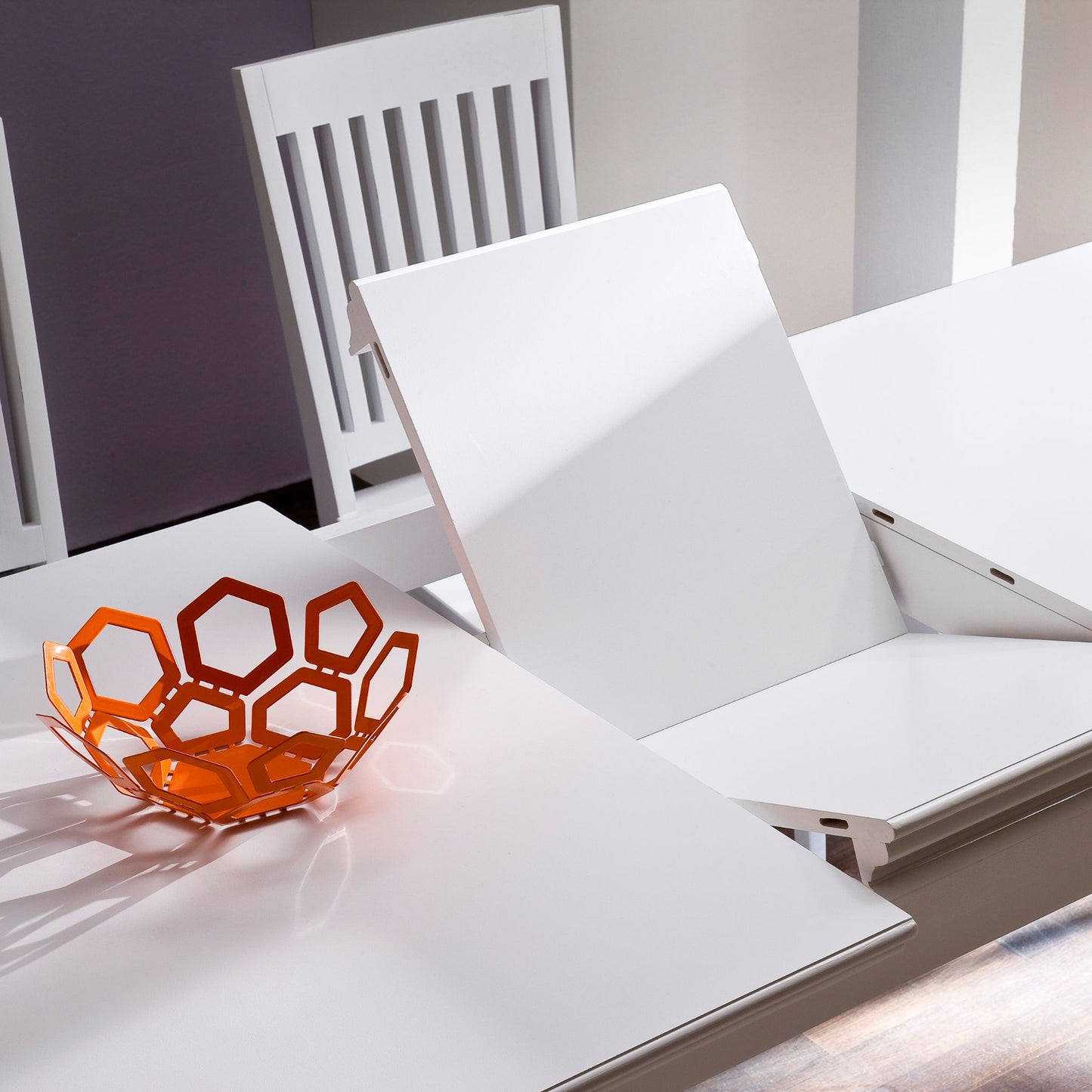Halifax Classic White Dining Extension Table