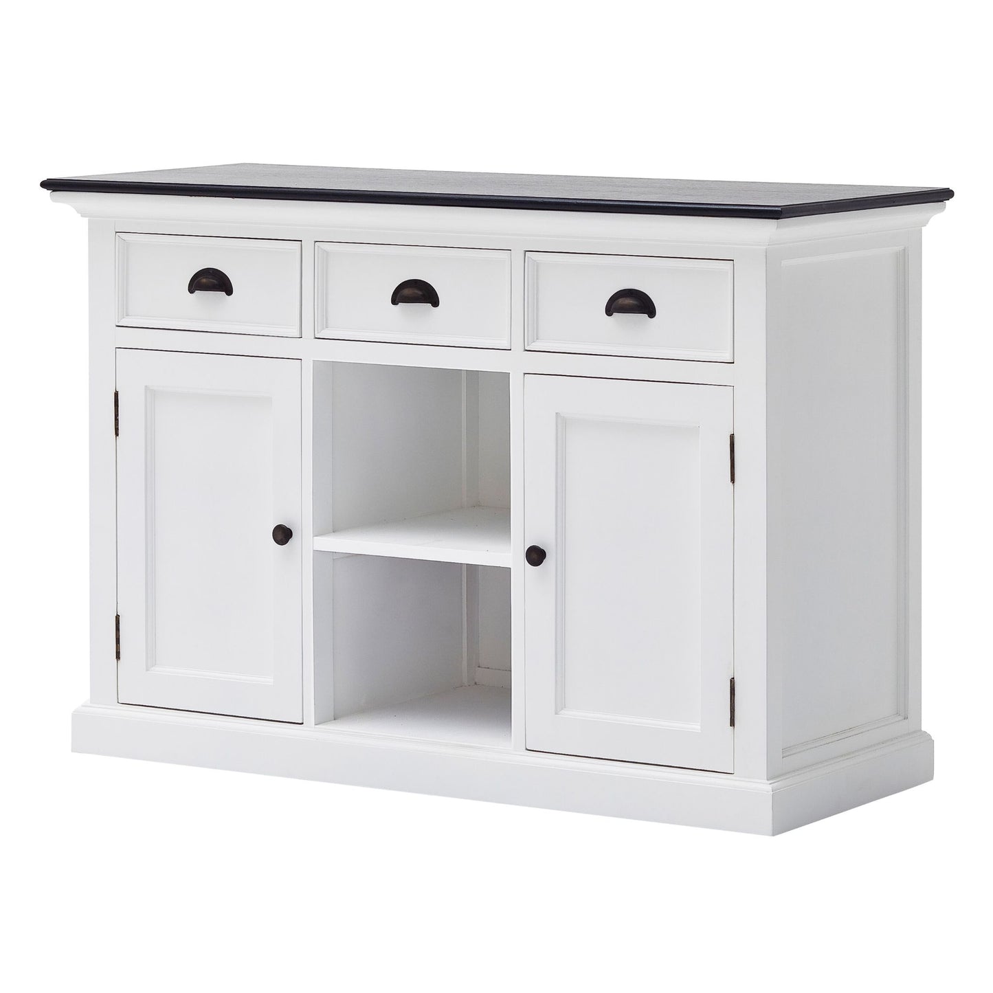 Halifax Classic White 2 Basket Buffet Table