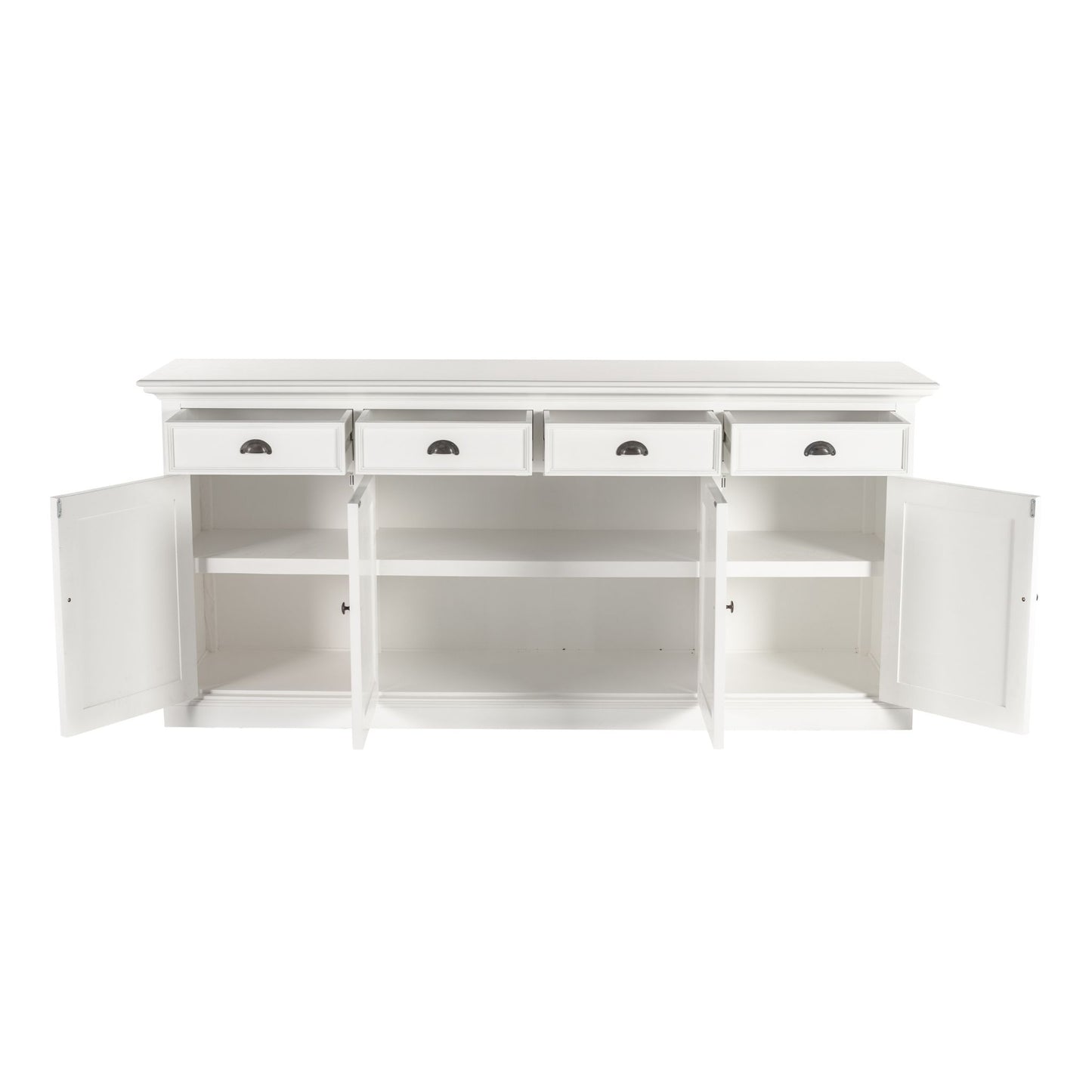 Halifax Long Classic White Buffet Table