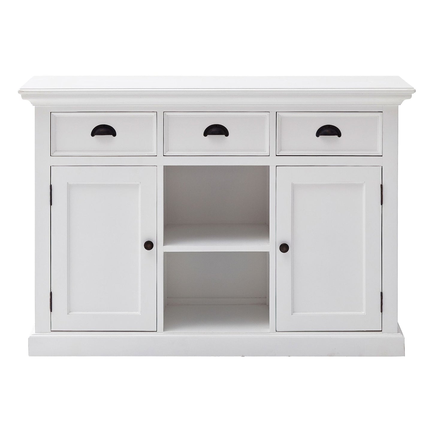 Halifax Classic White 2 Basket Buffet Table