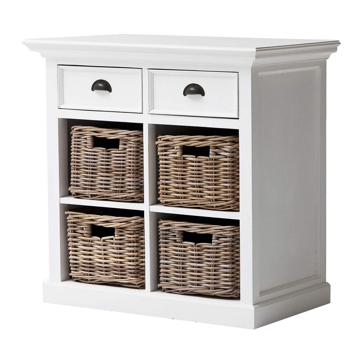 Halifax Classic White Medium Basket Set Buffet Table
