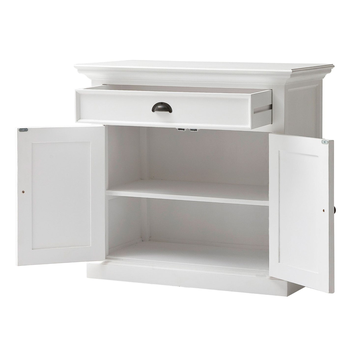 Halifax Classic White Small Buffet Table