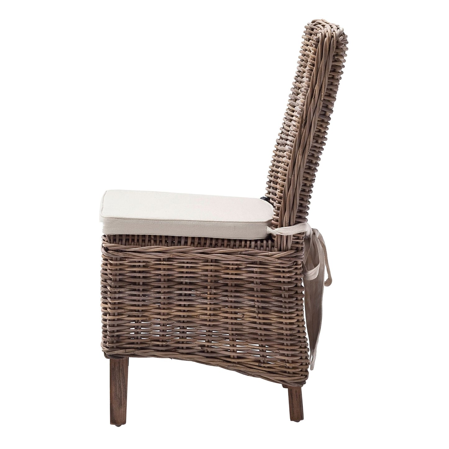 Morin Rattan Dining Chair Set of 2