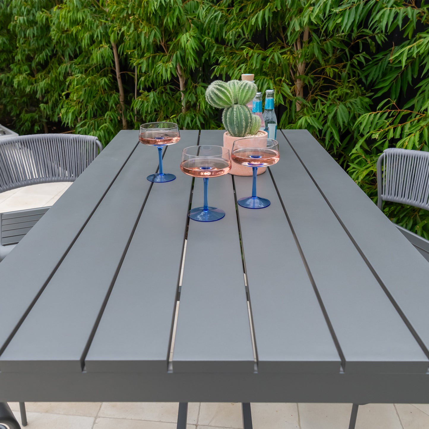 Roma Metal Outdoor Bar Table