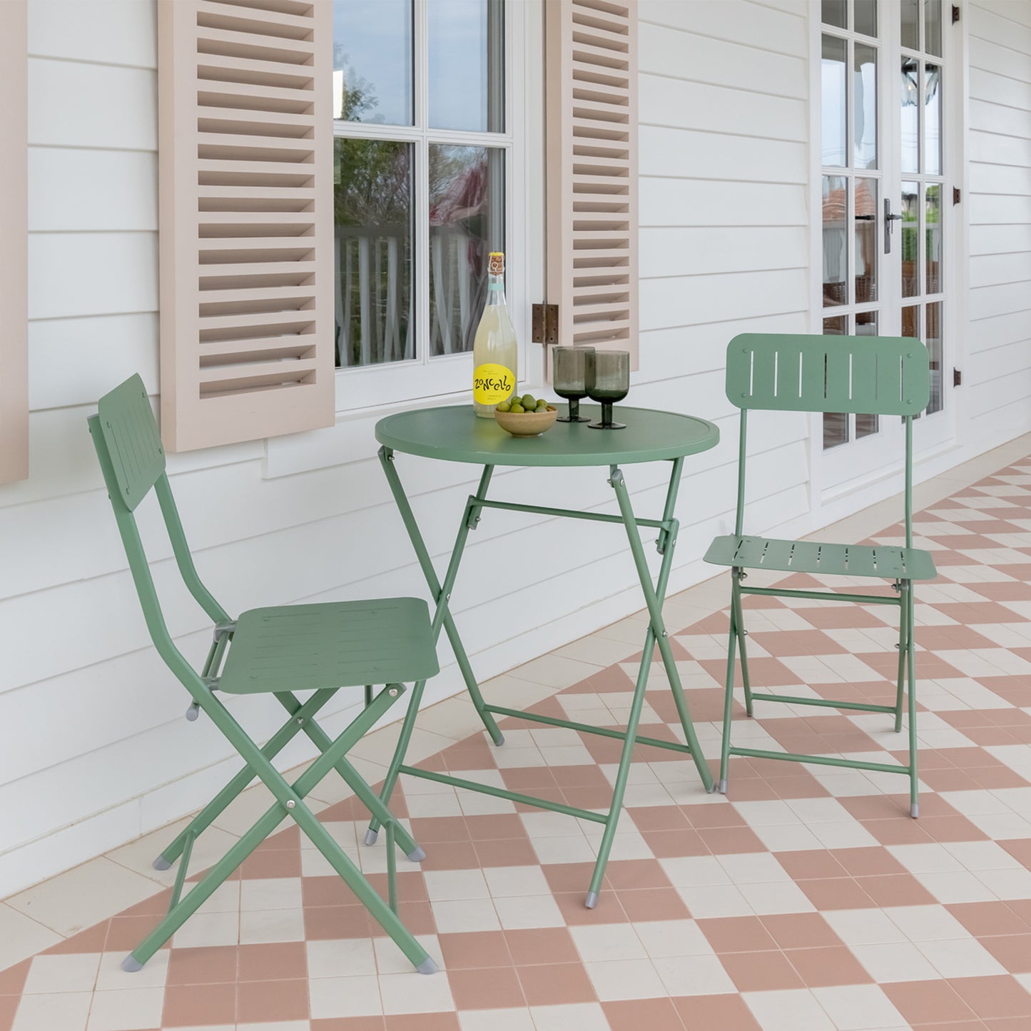 Seville 3pc Foldable Bistro Set