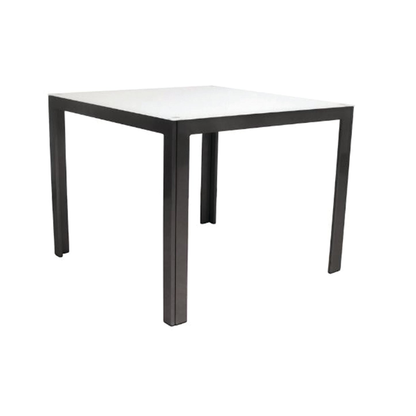 Dali Metal Outdoor Dining Table - Sand Charcoal