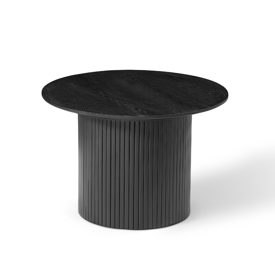 Miami 60cm Round Wooden Side Table