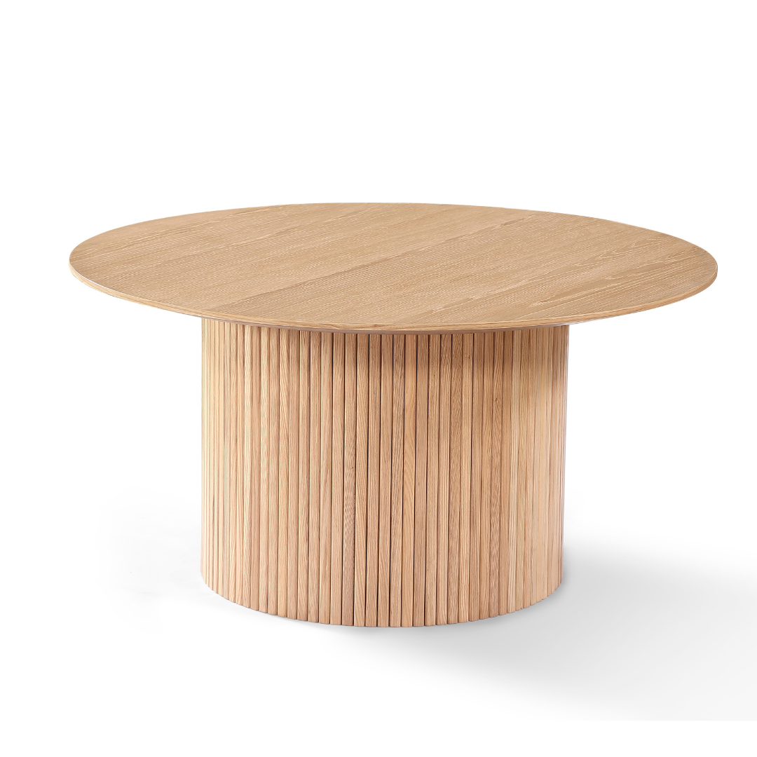 Miami 90cm Round Wooden Coffee Table