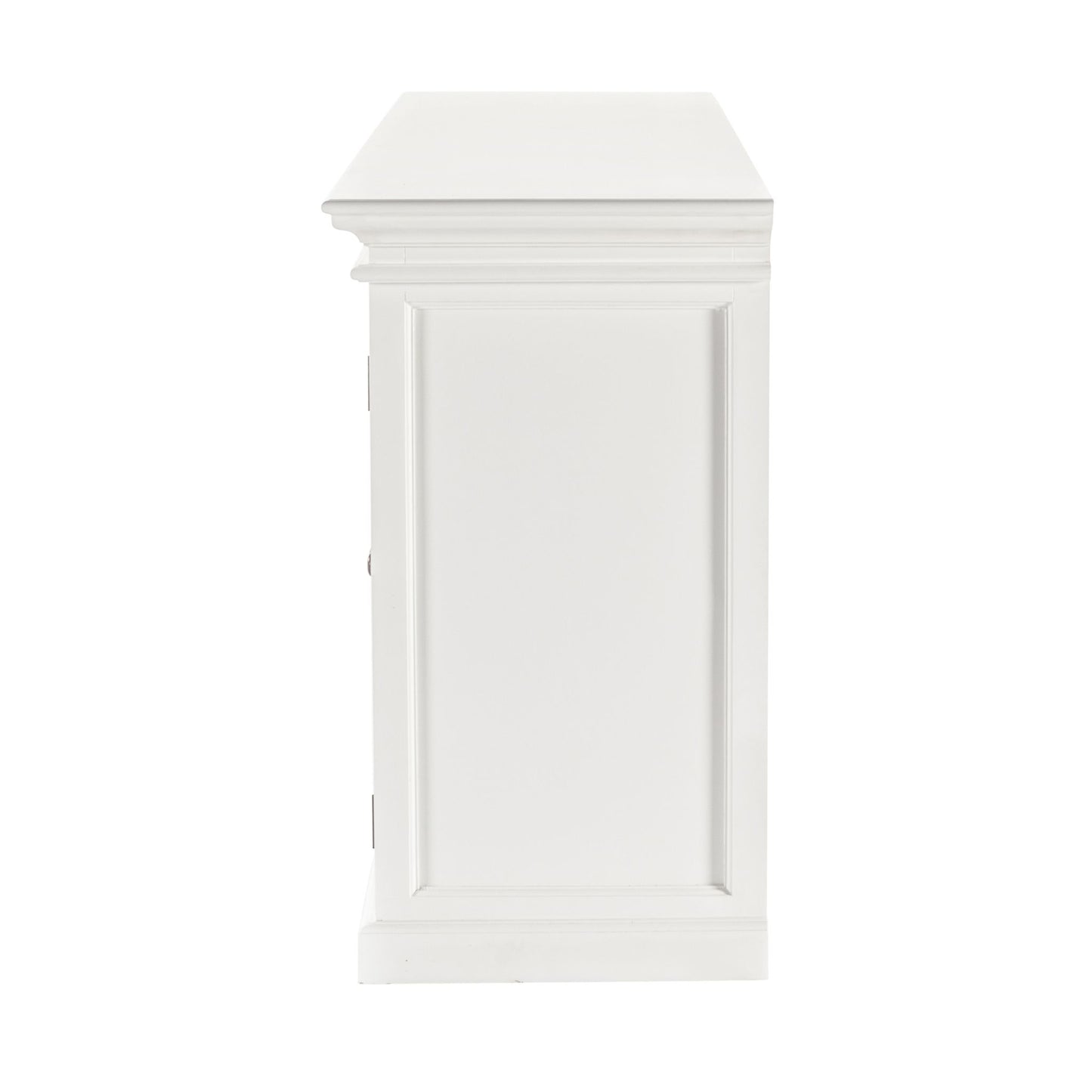 Halifax Classic White 6 Glass Door Buffet Table