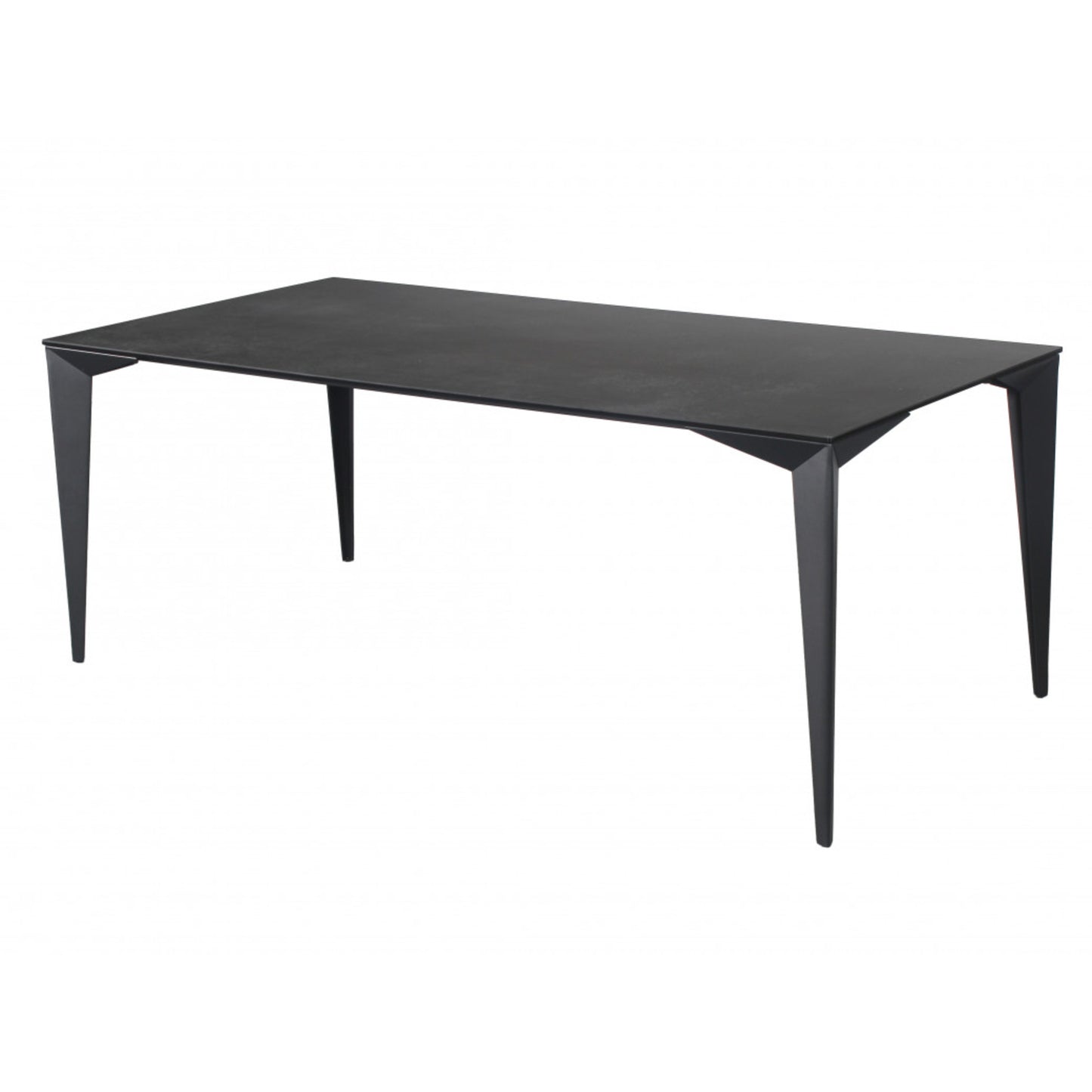 Orion 240cm Large Nero Ceramic Dining Table - Grey