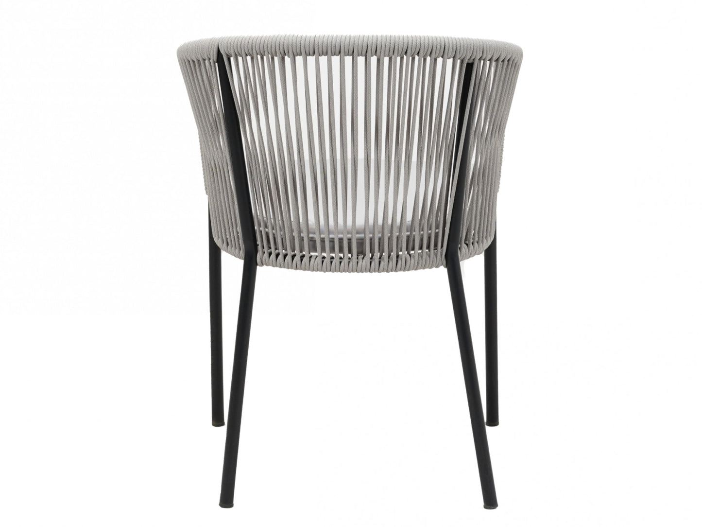 Skala Outdoor Rope Chair Set of 2 - Pebble White