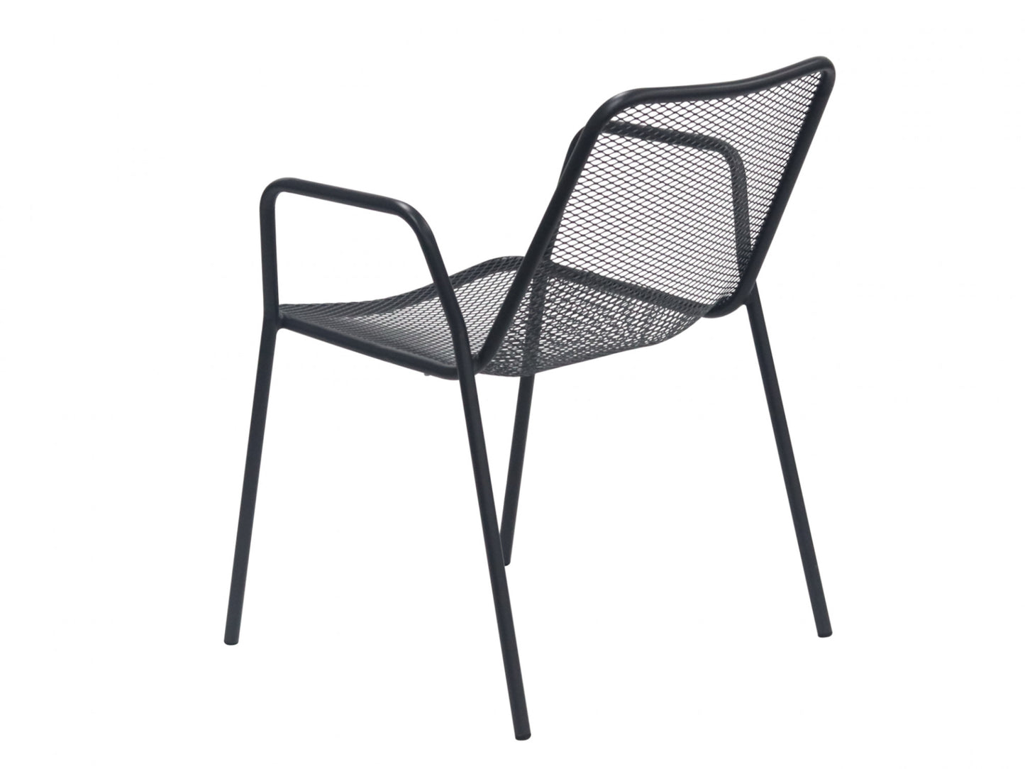Rhodes Metal Chair Set of 2 - Black