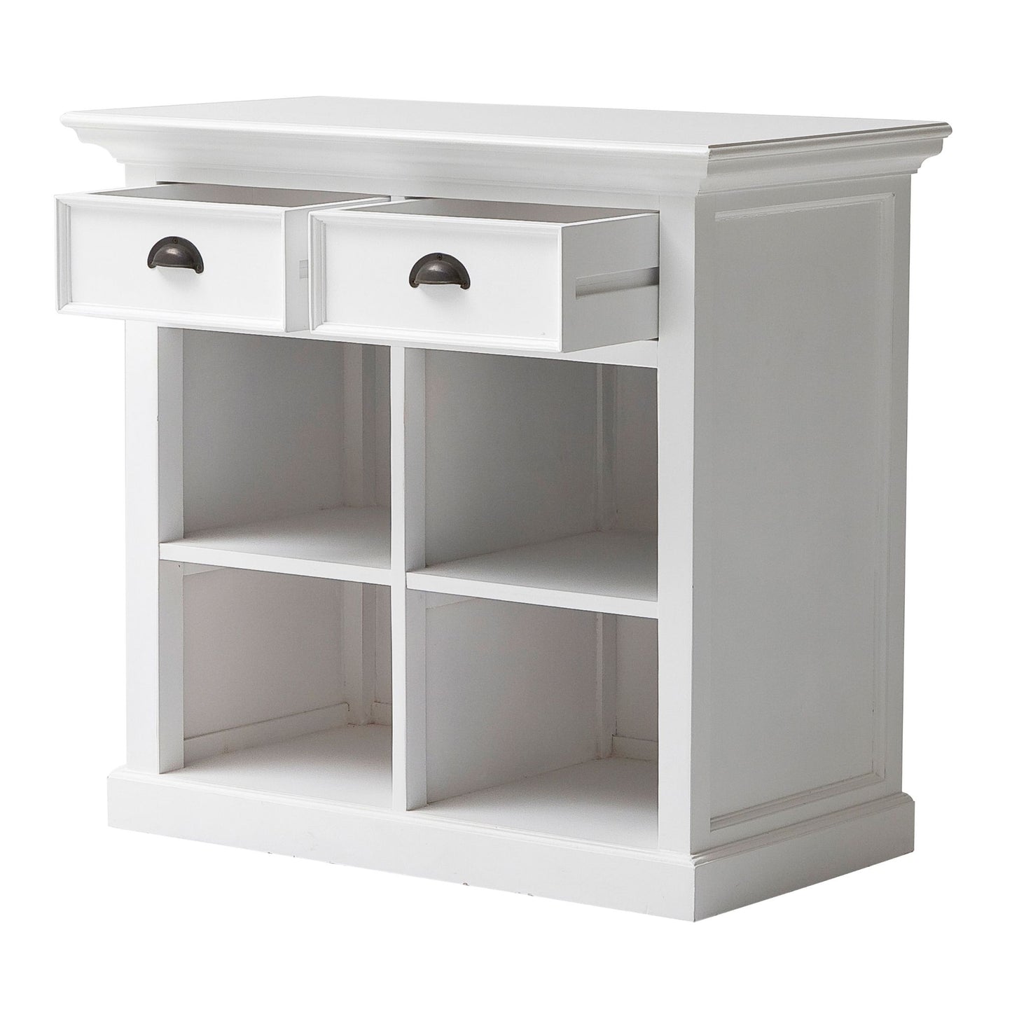 Halifax Classic White Medium Basket Set Buffet Table