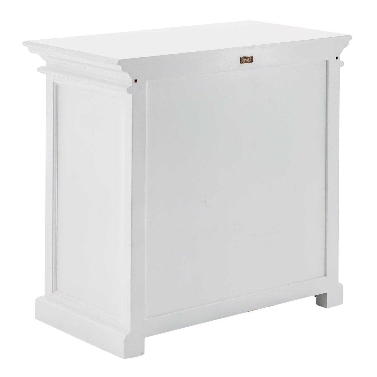 Halifax Classic White Glass Display Buffet Table