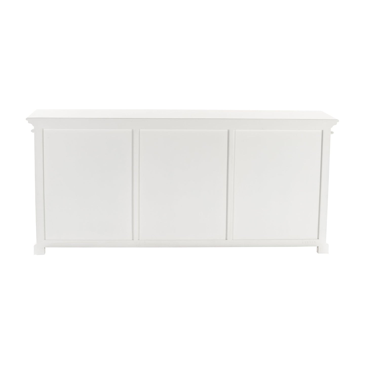 Halifax Classic White 6 Glass Door Buffet Table