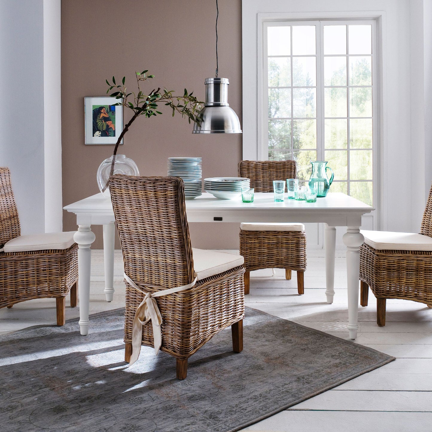 Provence Classic White Dining Table