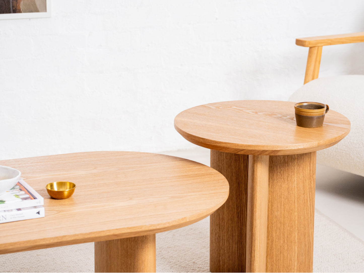 Boyd 130cm Natural Wooden Coffee Table