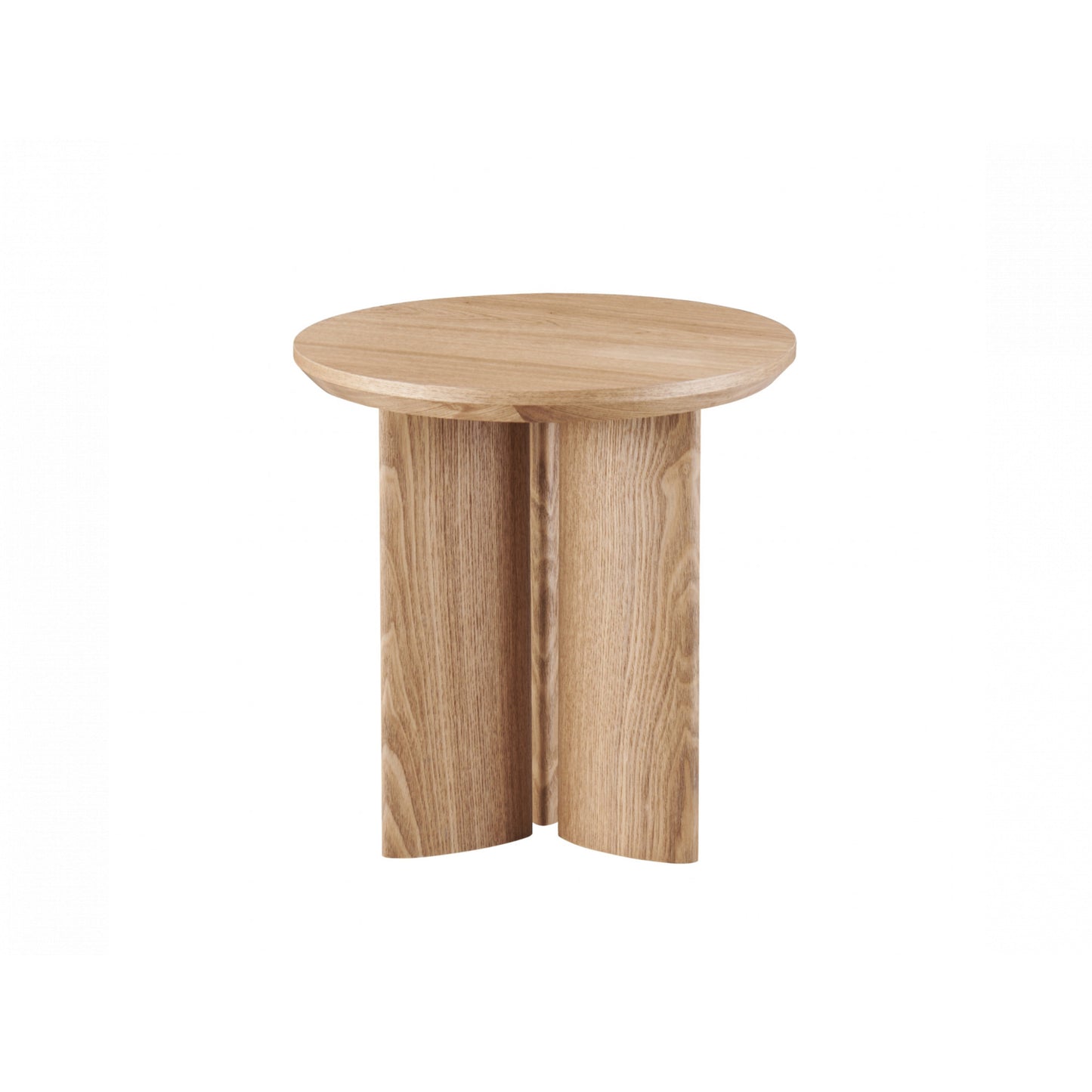 Boyd 55cm Natural Oak Wooden Side Table