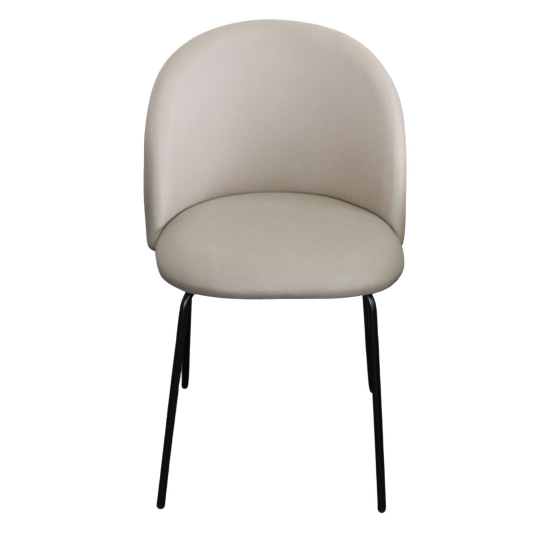 Florin Beige Fabric Technology Dining Chair Set of 4