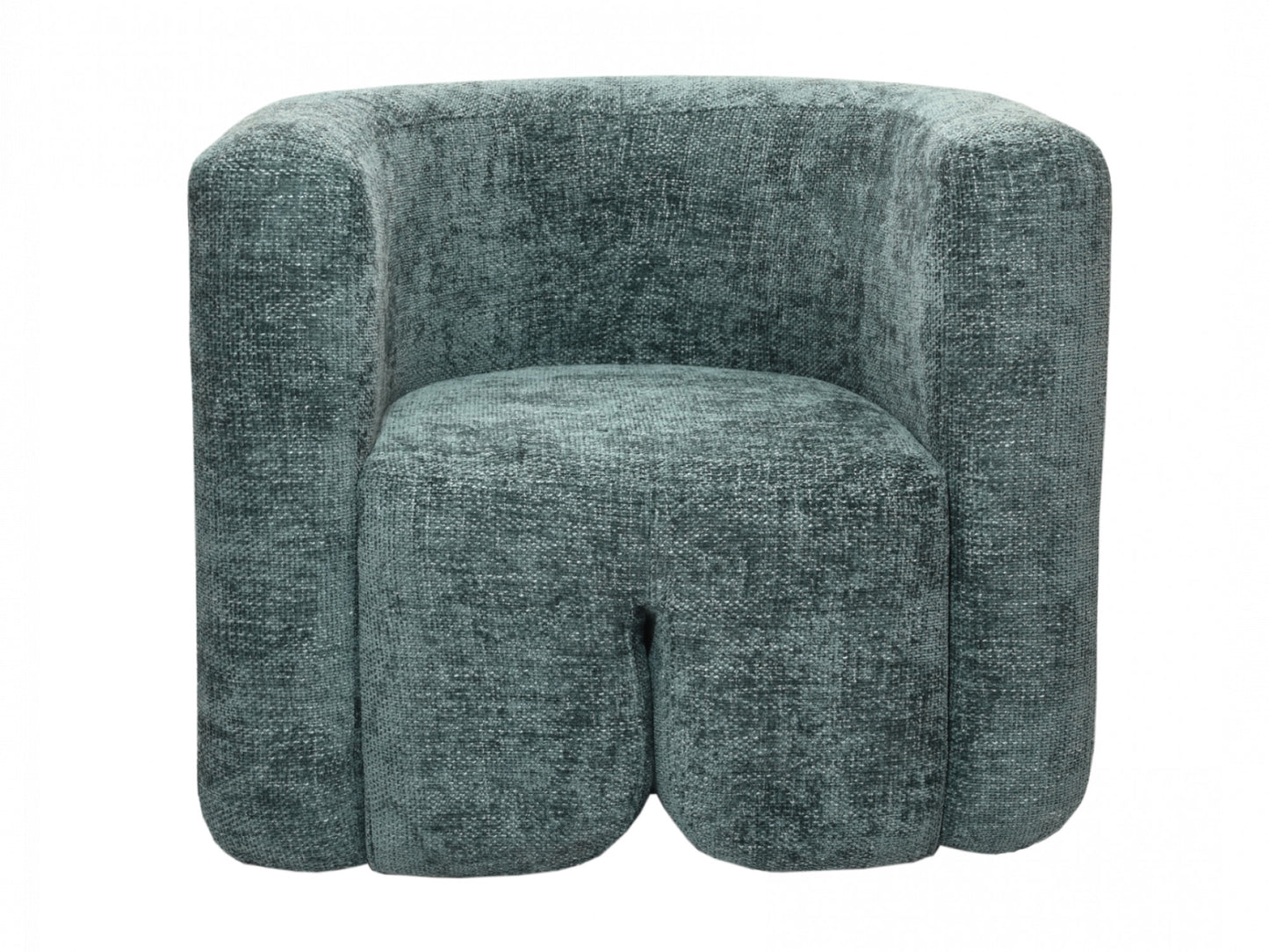 Donatella Textured Fabric Occasional Armchair