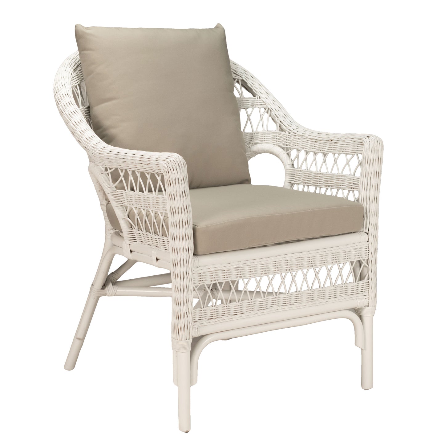 Kingston 3pc Rattan Outdoor Table & Chair Set
