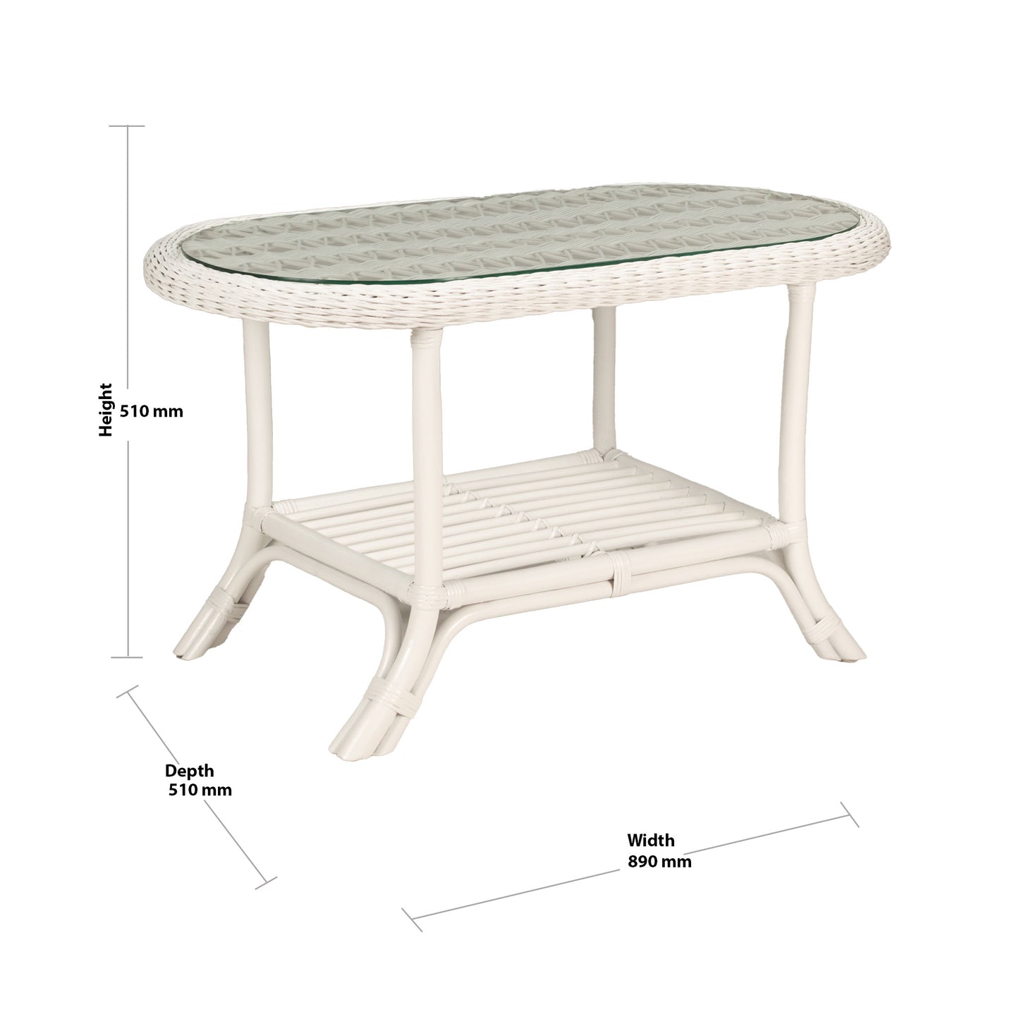 Kingston 3pc Rattan Outdoor Table & Chair Set
