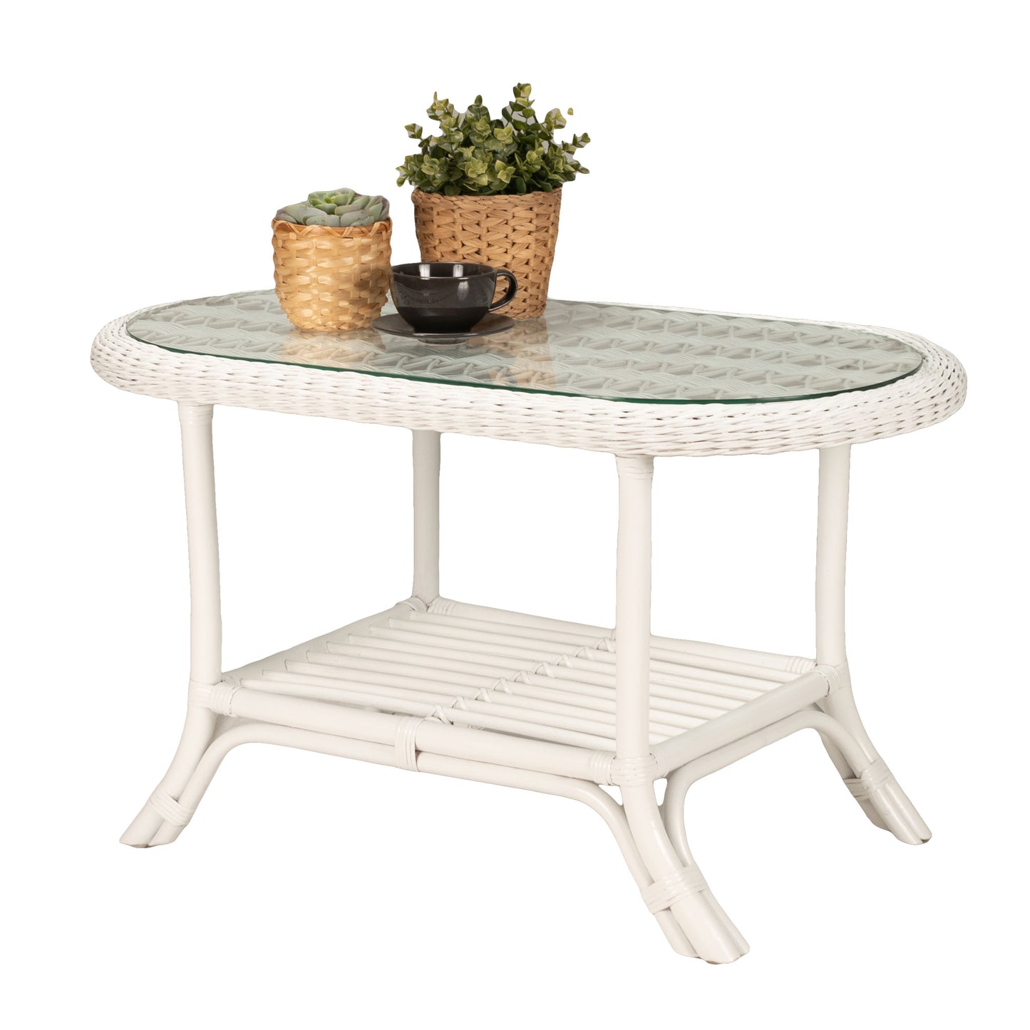 Kingston 3pc Rattan Outdoor Table & Chair Set