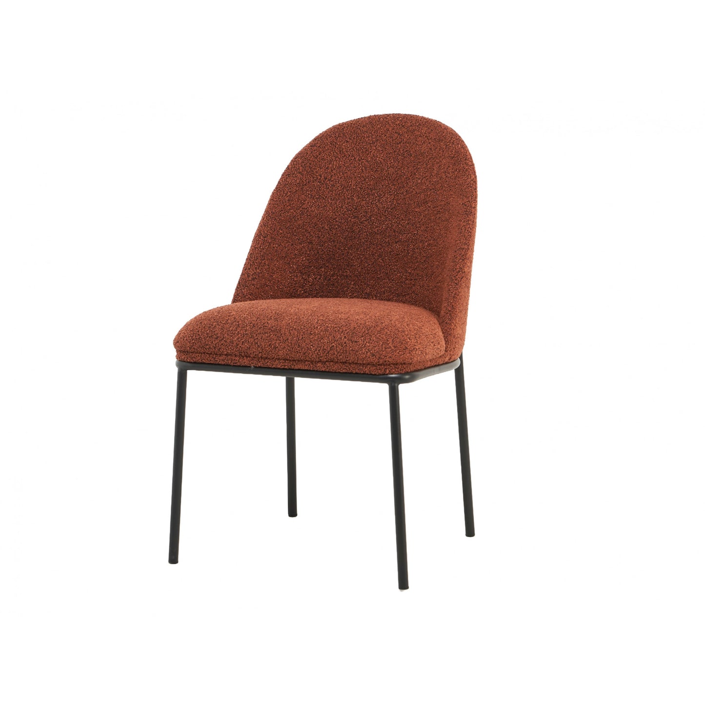 Lisbon Boucle Fabric Dining Chair Set of 2