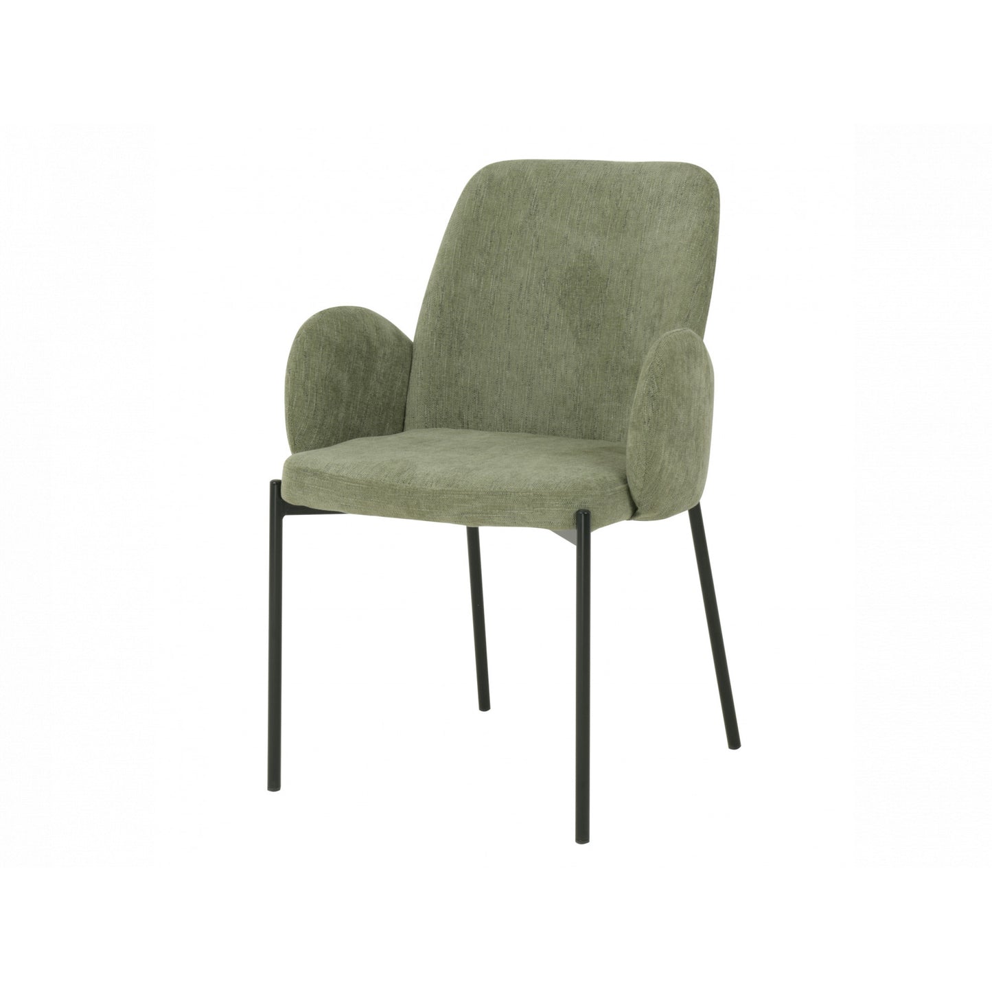 Lyon Knitted Fabric Dining Chair Set of 2