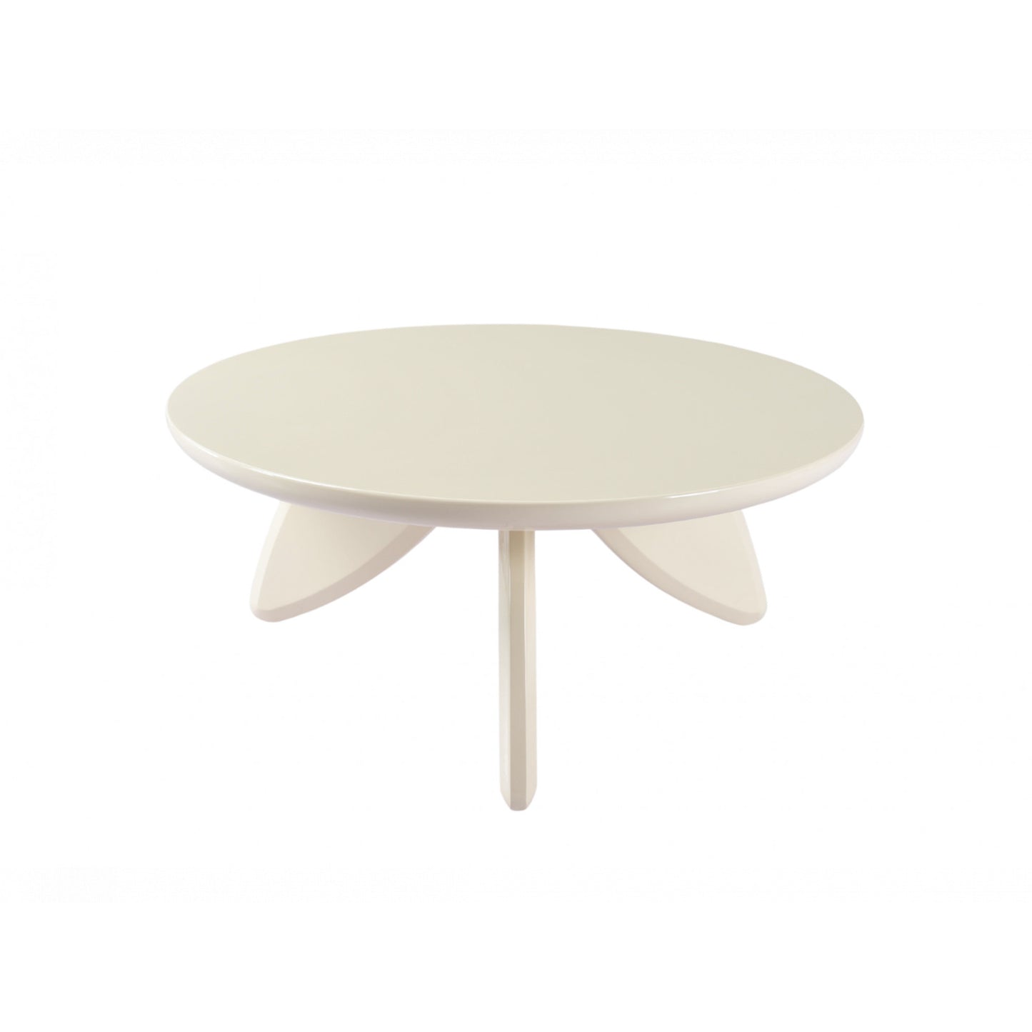 Peach 80cm Gloss Coffee Table