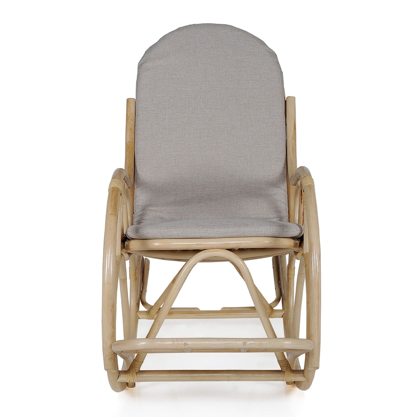 Traditional Smooth Rattan Rocking Chair