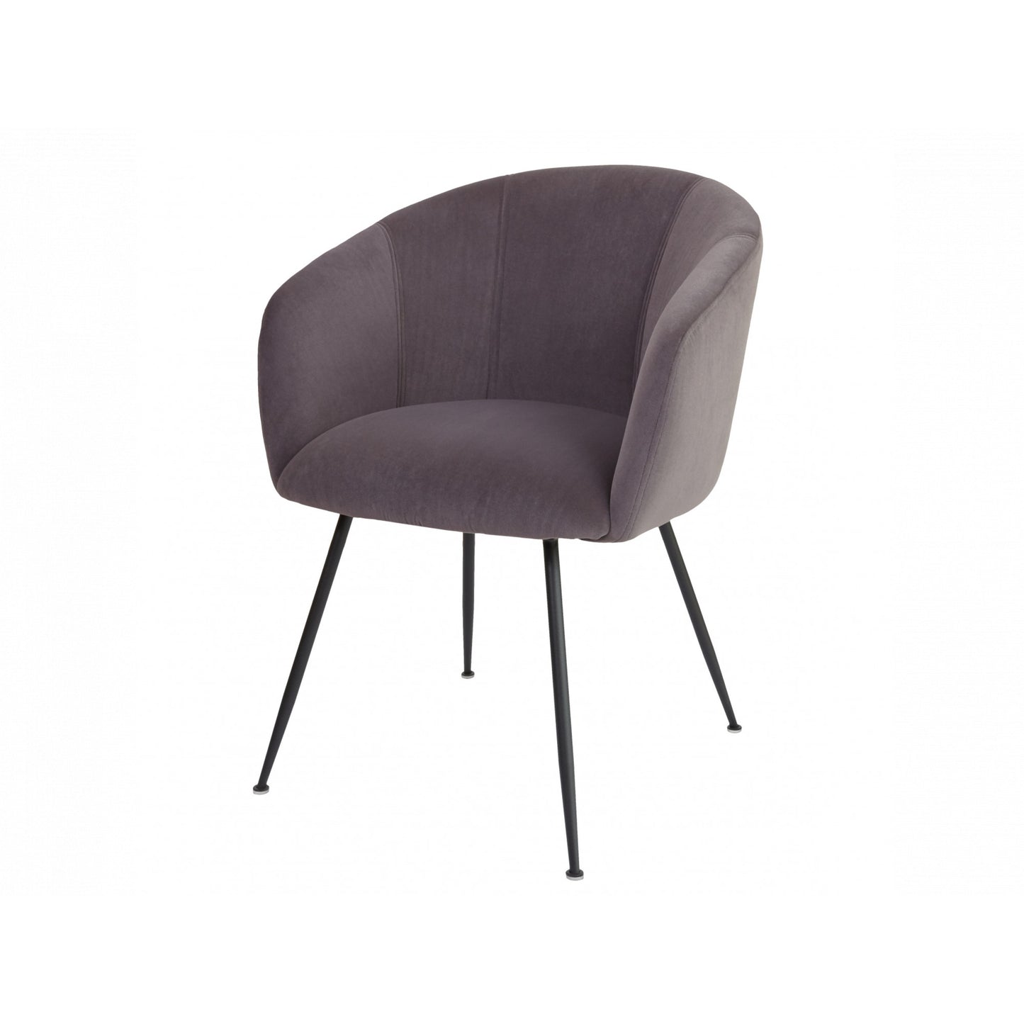 Rose Velvet Fabric Dining Chair Set of 2