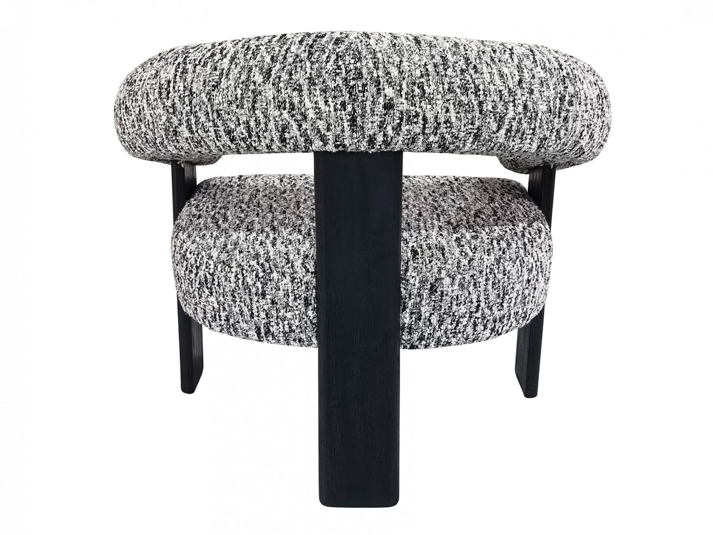 Safari Boucle Fabric Occasional Armchair
