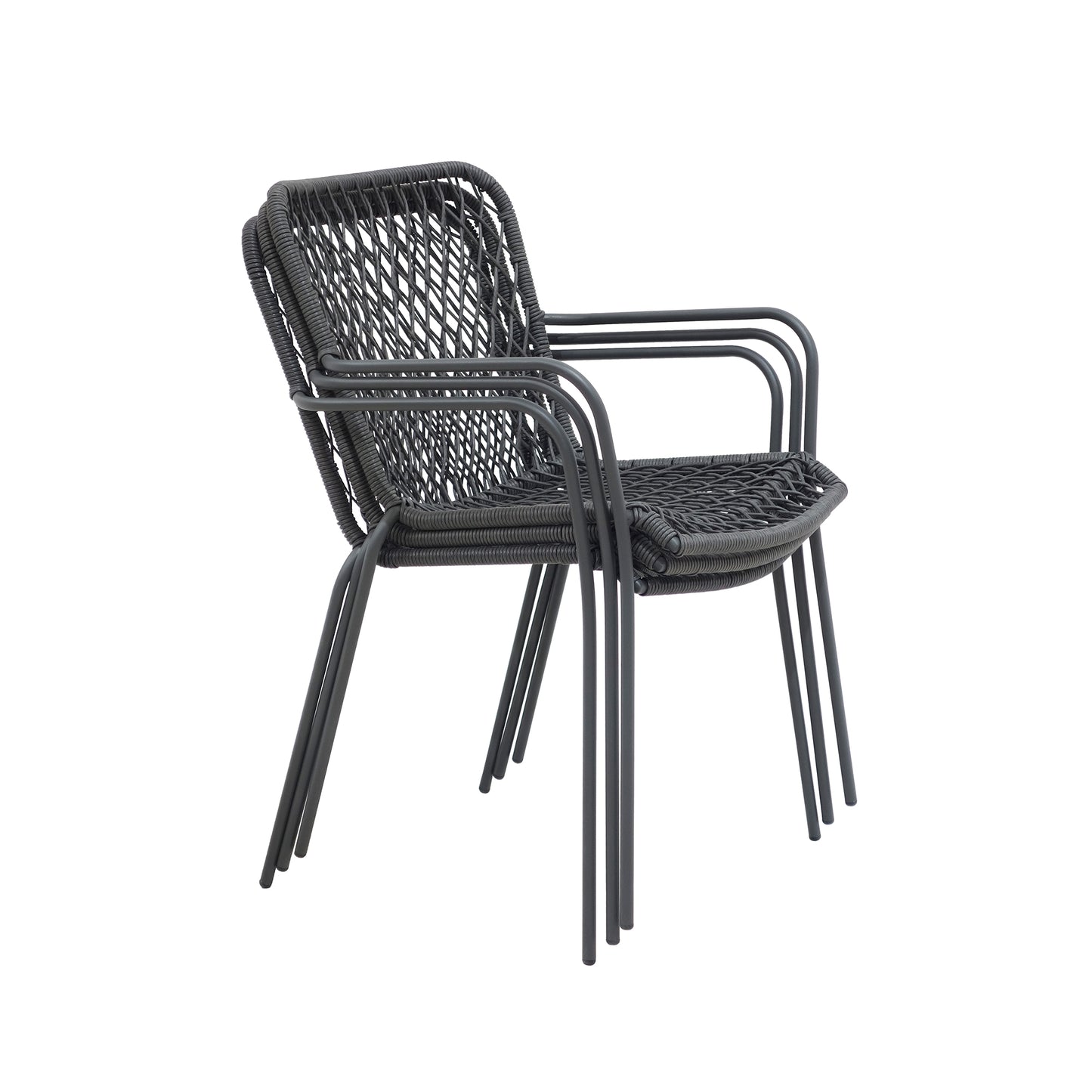 Sierra Stackable Metal Outdoor Dining Chair