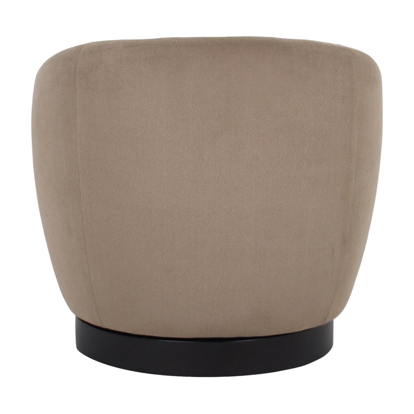 Belize Fabric Swivel Occasional Chair - Latte