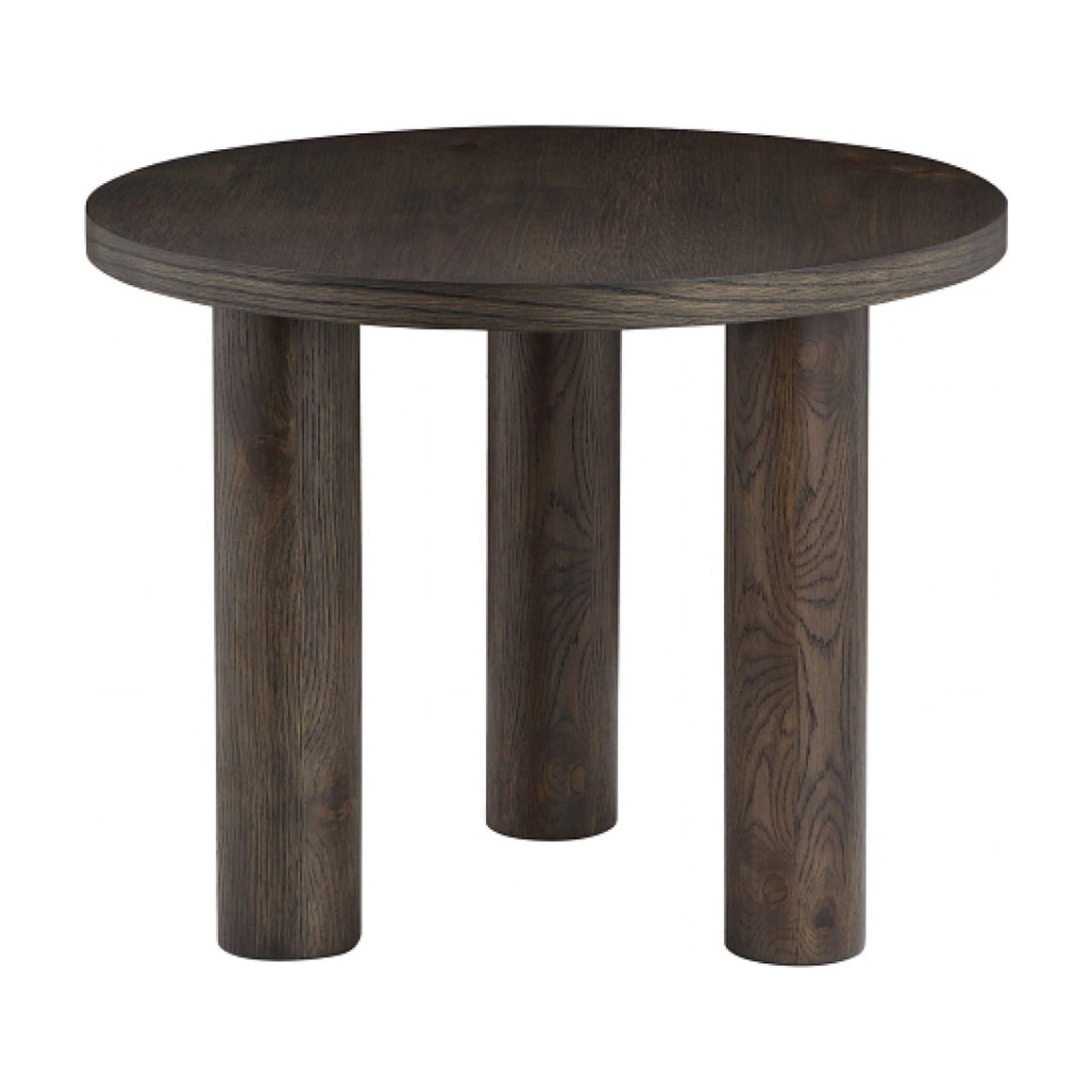 Capri Wood Lamp Side Table - Coffee