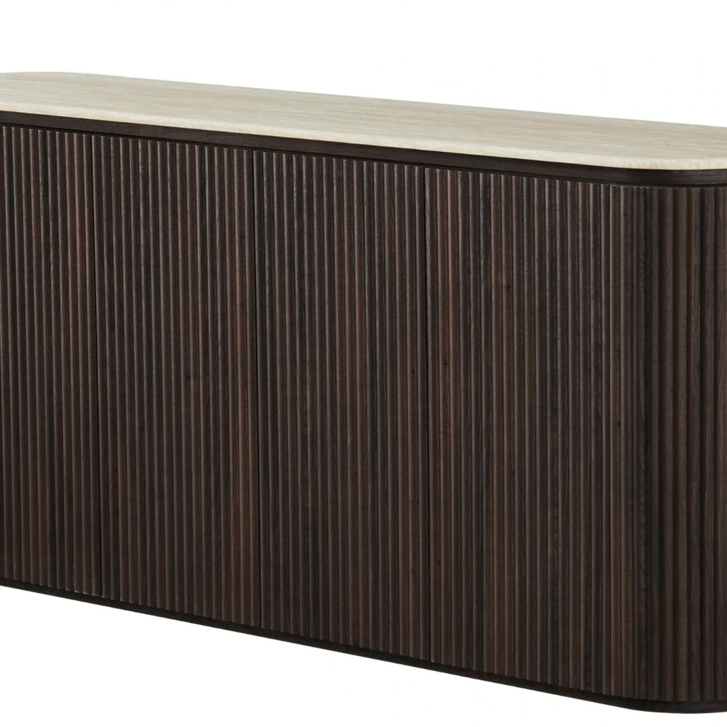 Crete Sideboard Buffet Table - Travertine