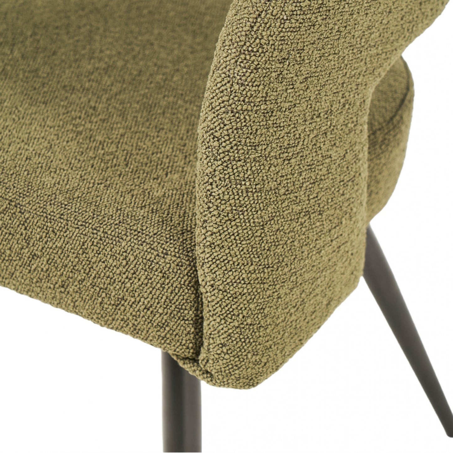 Emery Fabric Dining Chair - Olive