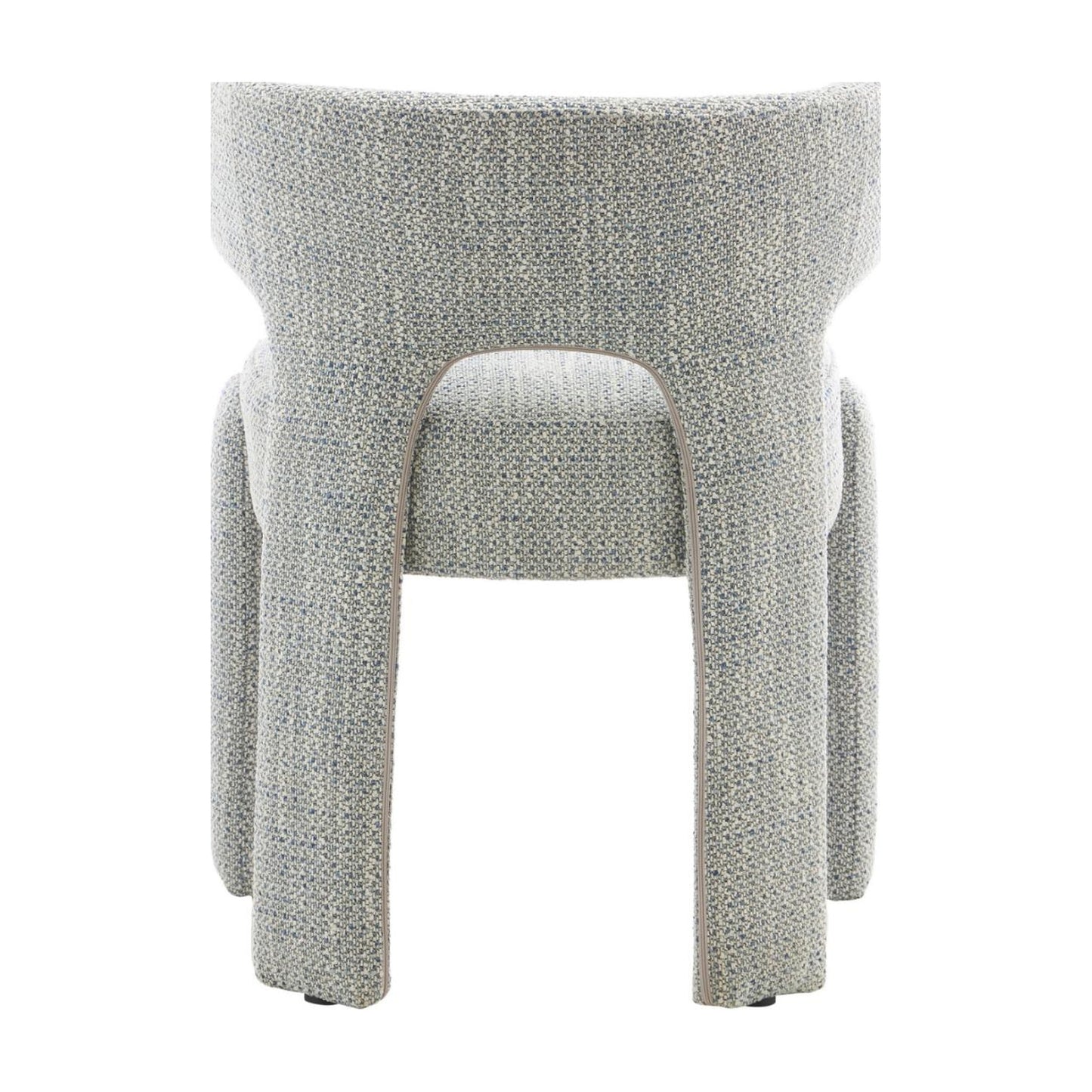 Geneva Fabric Dining Chair - Blue Grey