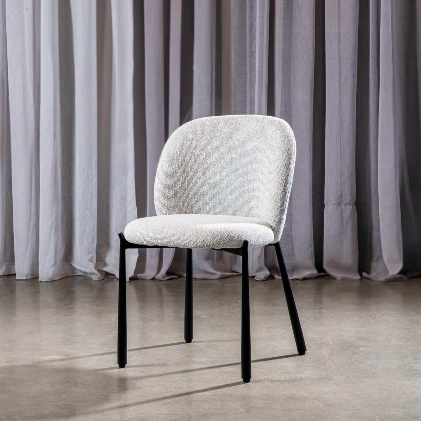 Miya Fabric Dining Chair Set of 2
