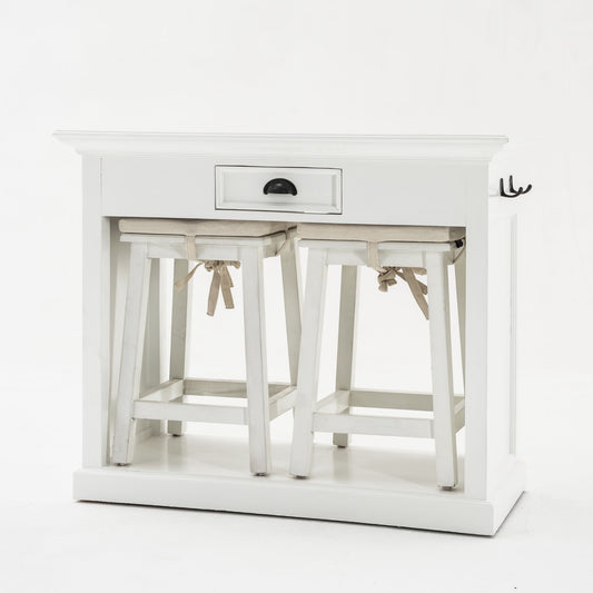 Halifax Classic White Kitchen Table Set