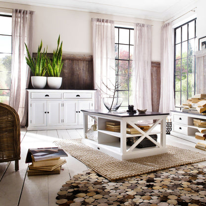 Halifax Classic White Buffet Table