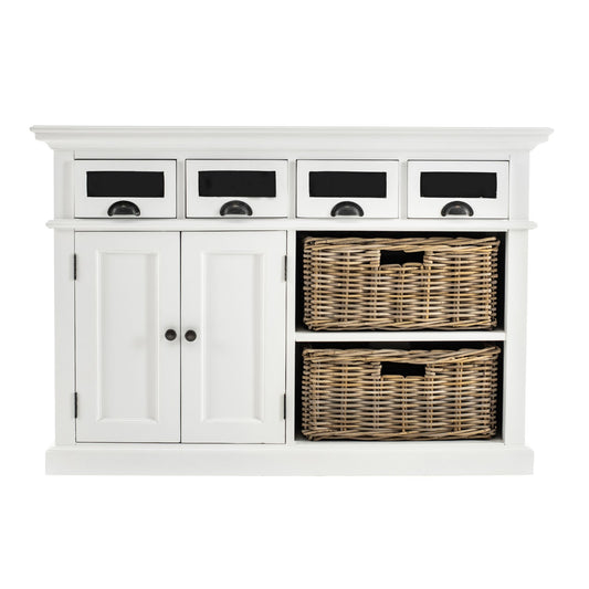 Halifax Classic White Kitchen Buffet Table