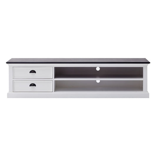 Halifax Classic White Large Entertainment Unit
