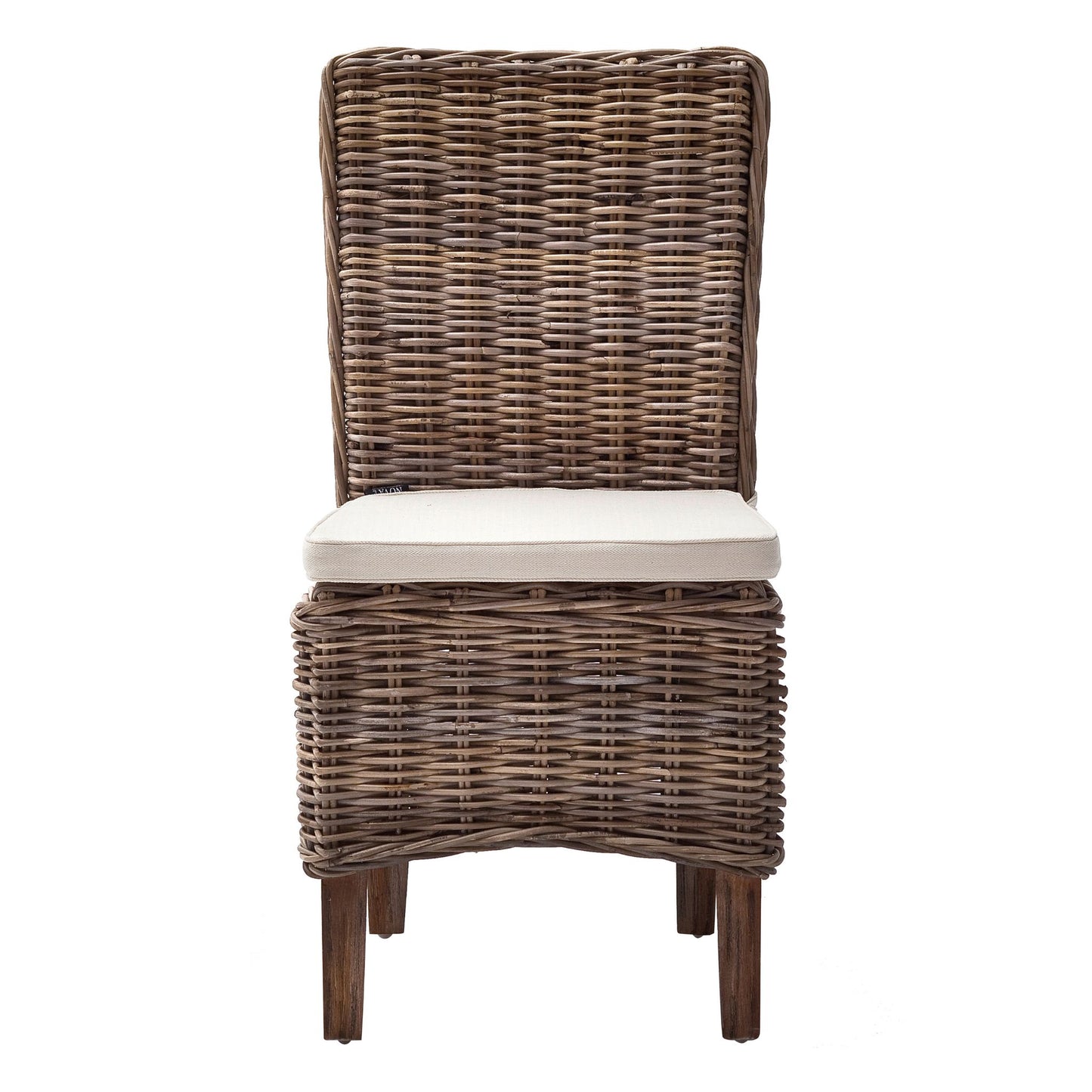 Morin Rattan Dining Chair Set of 2