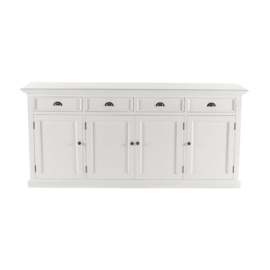 Halifax Long Classic White Buffet Table