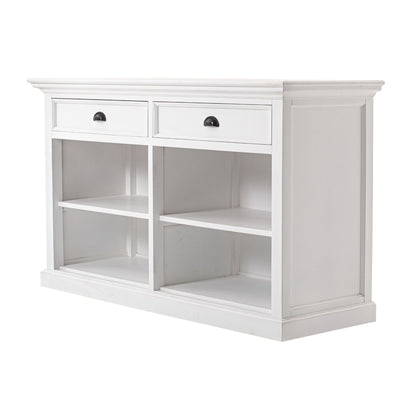 Halifax Classic White 2 Drawer Buffet Table